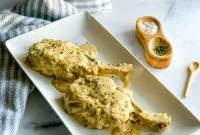 Creamy Pork Chops with Garlic Herb Sauce—Weeknight Dinner Recipe