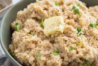 Garlic Parmesan Smashed Sautéed Cauliflower (Low Carb)