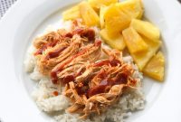 Hawaiian BBQ Chicken Recipe with Pineapple Glaze