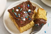 Moist Gluten-Free Yellow Sheet Cake Recipe for Parties