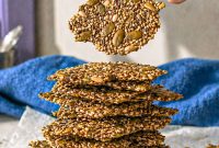 Crispy Seed Crackers: Flour-Free Savory Snack Recipe