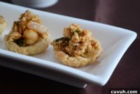 Spicy Chole Paneer Tarts Recipe: Indian Chickpea & Paneer Tartlets