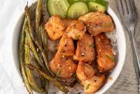 Crispy Baked Salmon Bites — 2-Ingredient Recipe in 20 Minutes