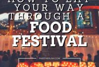 A Food Festival Survival Guide: How to Taste, Savor, and Navigate