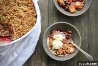 Fruit Crumble Crisp Recipe — Grain- and Egg-Free Dessert
