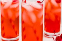 Classic Shirley Temple Mocktail Recipe: Sparkling Cherry Ginger Drink