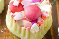 White Chocolate Heart Treats for Valentine’s Day