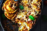 Cheesy Ravioli Lasagna Bake: Quick Family Dinner Recipe