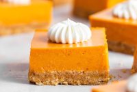Creamy No-Bake Pumpkin Pie Bars Recipe for Fall Gatherings