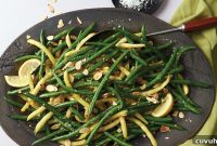 Sous Vide Green Beans with Almonds, Citrus & Garlic Recipe