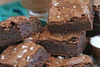 Salted Caramel Fudge Brownies: Gooey Chocolate Treat
