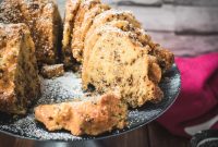 Vanilla Bundt Cake with Chocolate Sprinkle Glaze