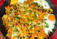 Brunch Nachos: Loaded Breakfast Nachos with Eggs & Avocado