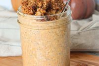 Pumpkin Protein Overnight Oats Recipe for Morning Energy