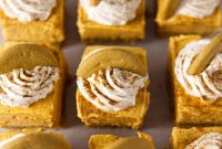 No-Bake Pumpkin Cheesecake Bars Recipe for Fall Entertaining