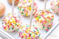 Gluten-Free Birthday Cake Cookie Pops: Fun Party Treats