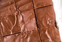 Creamy 2-Ingredient Chocolate Fudge Recipe