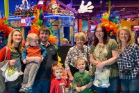 Four Generations Enjoying the Crayola Experience in Plano