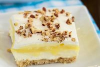 Homemade Lemon Lush Dessert Recipe for Creamy Layered Bars