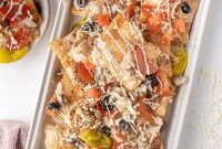 Italian Nachos: Crispy Parmesan Polenta Chips with Tomato-Basil Dip