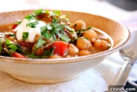 Indian Chickpea Stew with Warm Spices and Tomatoes