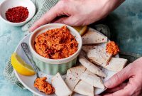 Muhammara: Roasted Red Pepper and Walnut Dip Recipe
