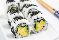 Creamy Avocado Sushi Roll Recipe for Beginners