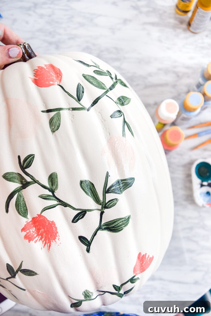 DIY Painted Pumpkins