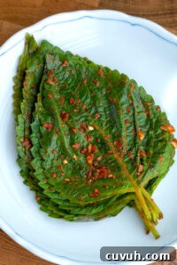 Perilla Leaf Kimchi Recipe: How to Make Korean Kkaennip Kimchi 12 img 10598 12