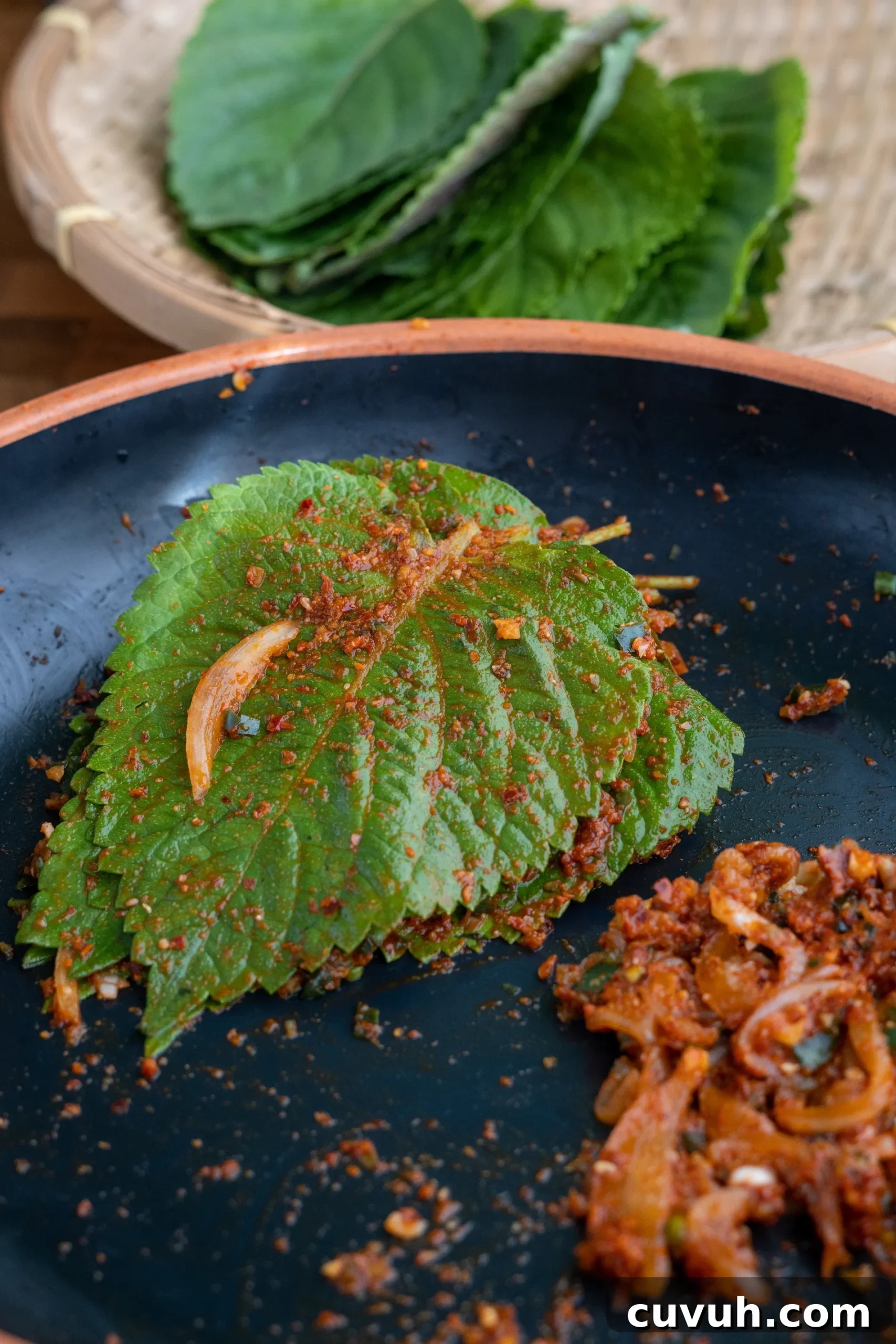 Perilla Leaf Kimchi Recipe: How to Make Korean Kkaennip Kimchi 4 img 10598 3 scaled