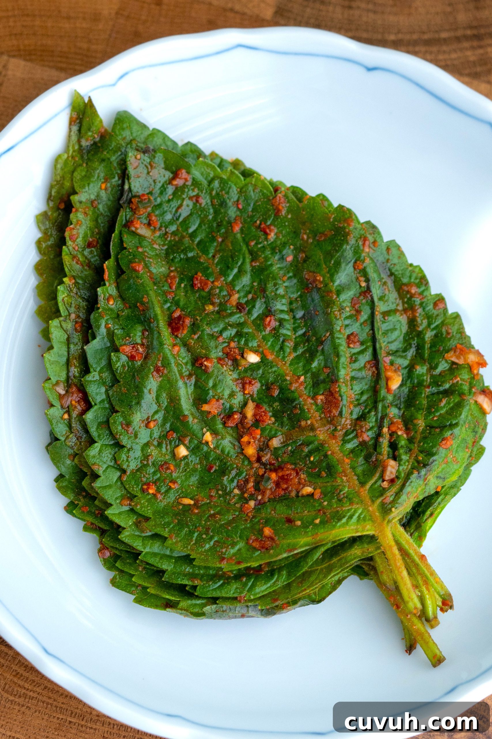 Perilla Leaf Kimchi Recipe: How to Make Korean Kkaennip Kimchi 5 img 10598 4 scaled