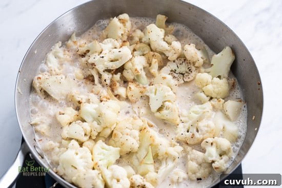 Low Carb Mashed Cauliflower Recipe KETO | @eatbetterrecipes