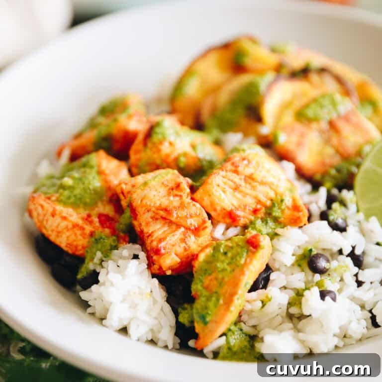 Piri Piri Chicken Bowls