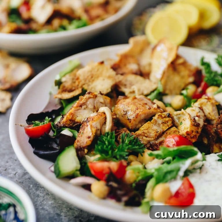 Chicken Shawarma Bowls