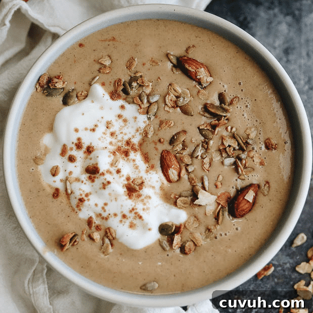 Sweet Potato Smoothie Bowl