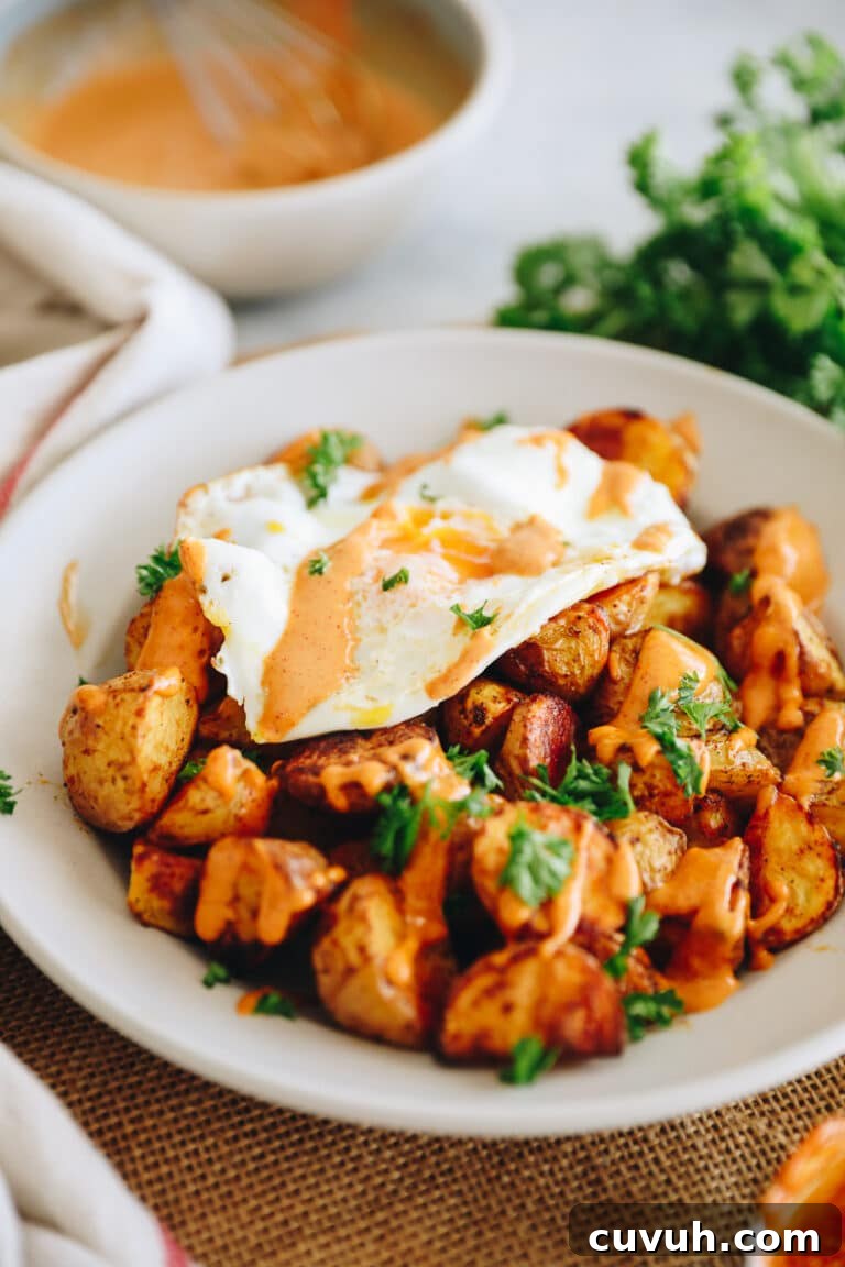 Breakfast Patatas Bravas