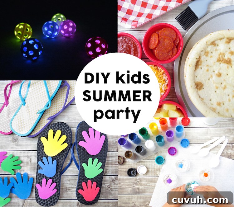 DIY Kids Summer Party