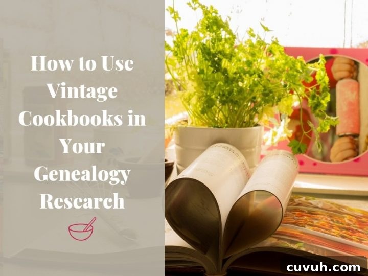 Besides great recipes, did you know there is a wealth of genealogical information found in historical church and local cookbooks?