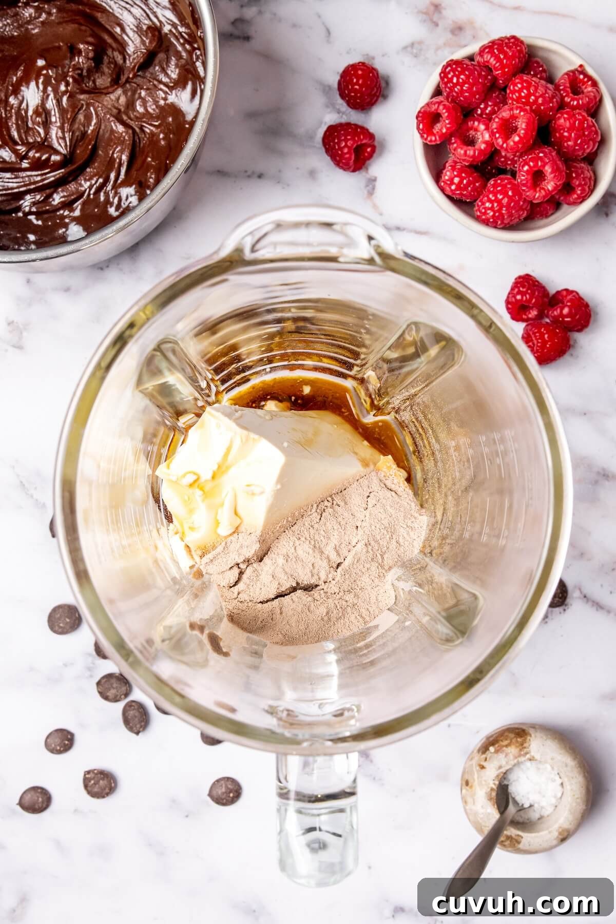 High-Protein Chocolate Pudding Recipe for Muscle Gain 8 How to Make High Protein Chocolate Pudding Step 2 - Olivia Adriance