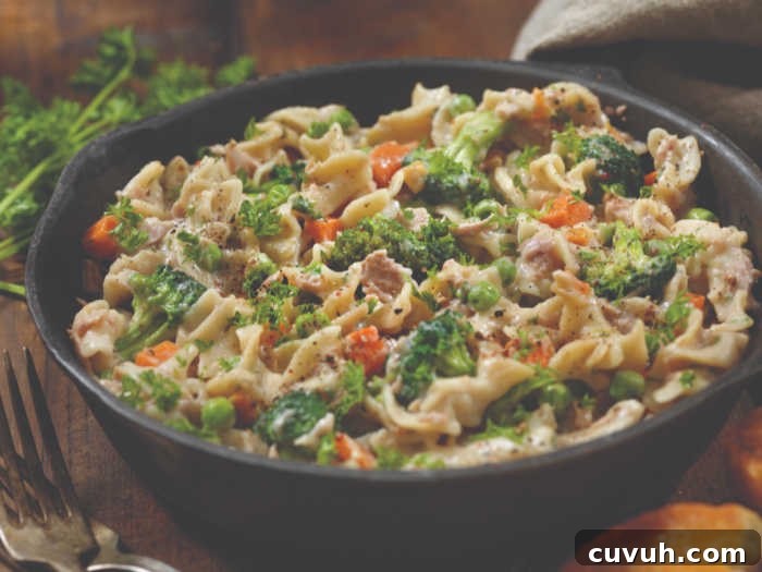 9. Healthy Tuna Pasta Casserole