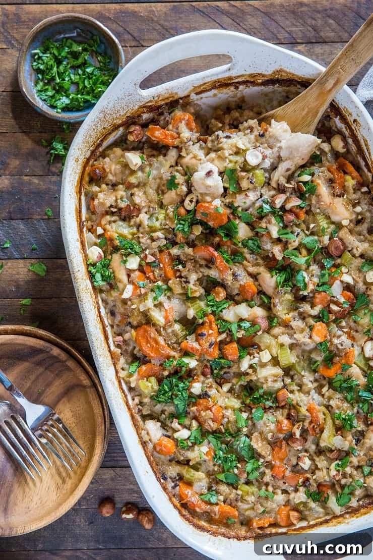 11. Wild Rice Chicken Casserole