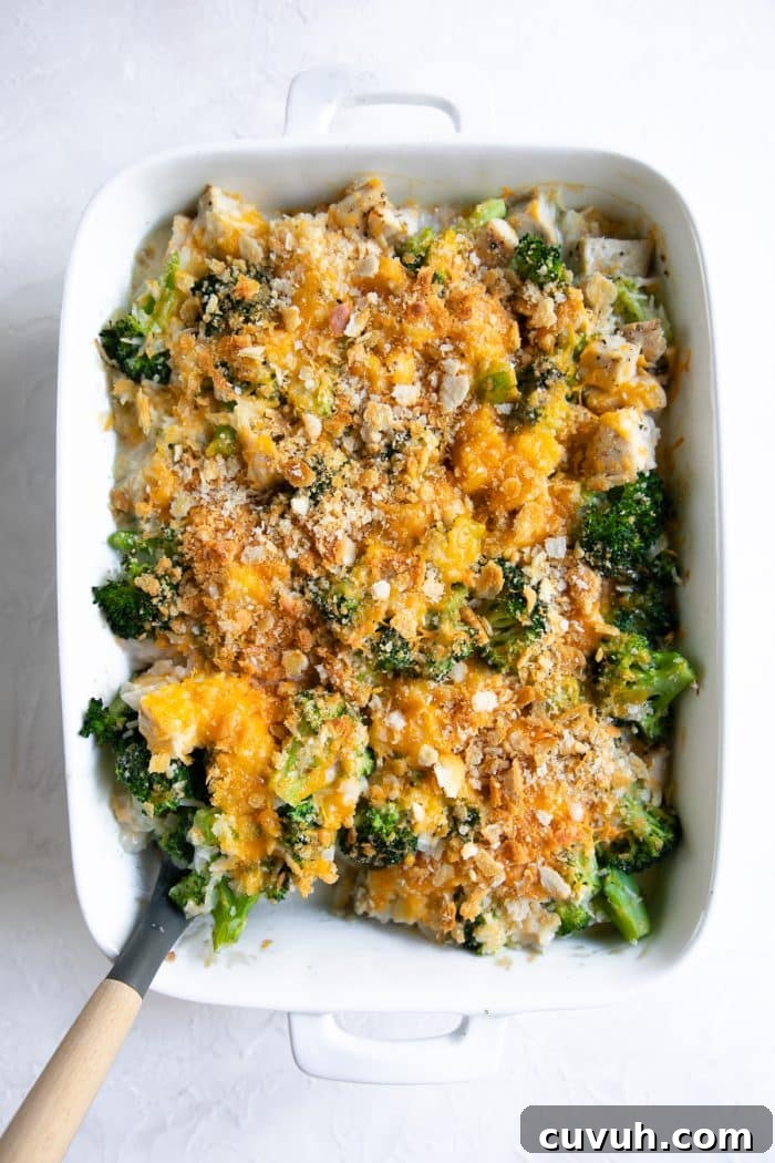 20. Chicken Broccoli Rice Casserole