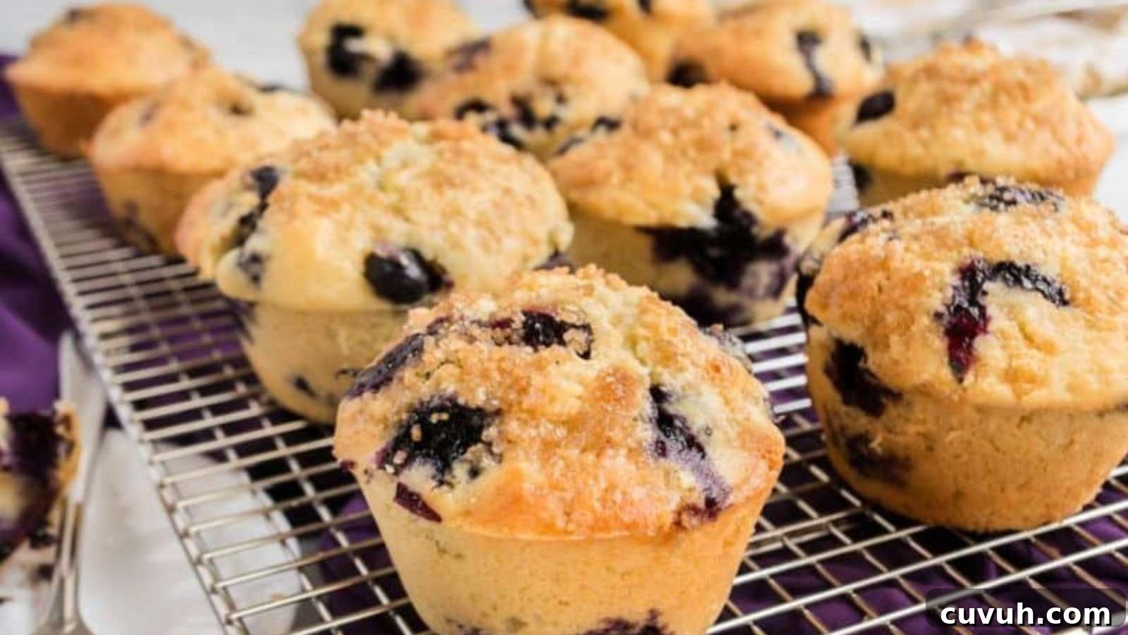 20 Small-Batch Muffin Recipes Bursting with Flavor 2 Old-fashioned Blueberry Muffins