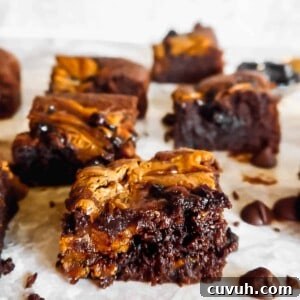 Paleo Almond Butter & Jelly Brownies — Gluten-Free Recipe 15 Paleo Almond Butter and Jelly Brownies | Perchance to Cook