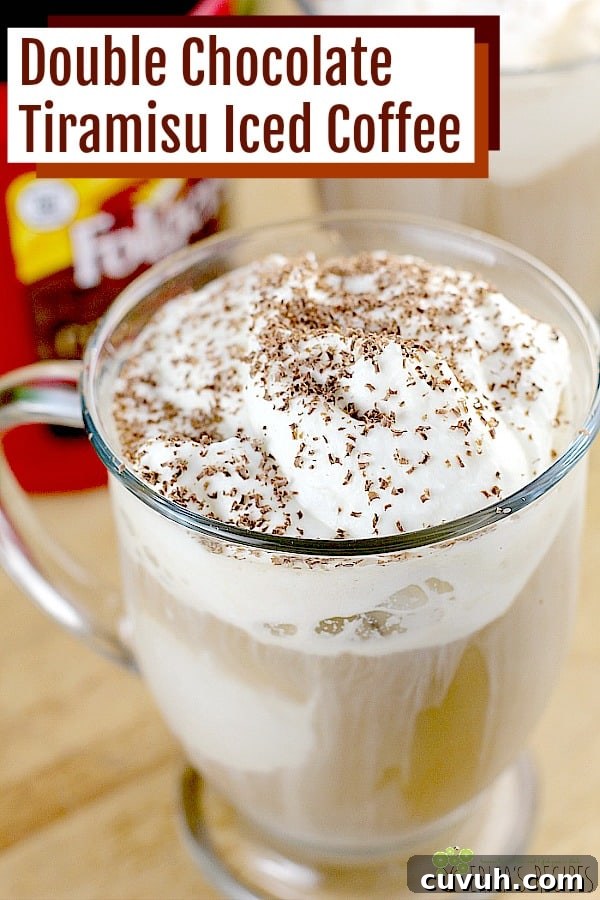 Double Chocolate Tiramisu Iced Coffee Recipe 11 Double Chocolate Tiramisu Iced Coffee