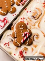 gingerbread cinnamon rolls