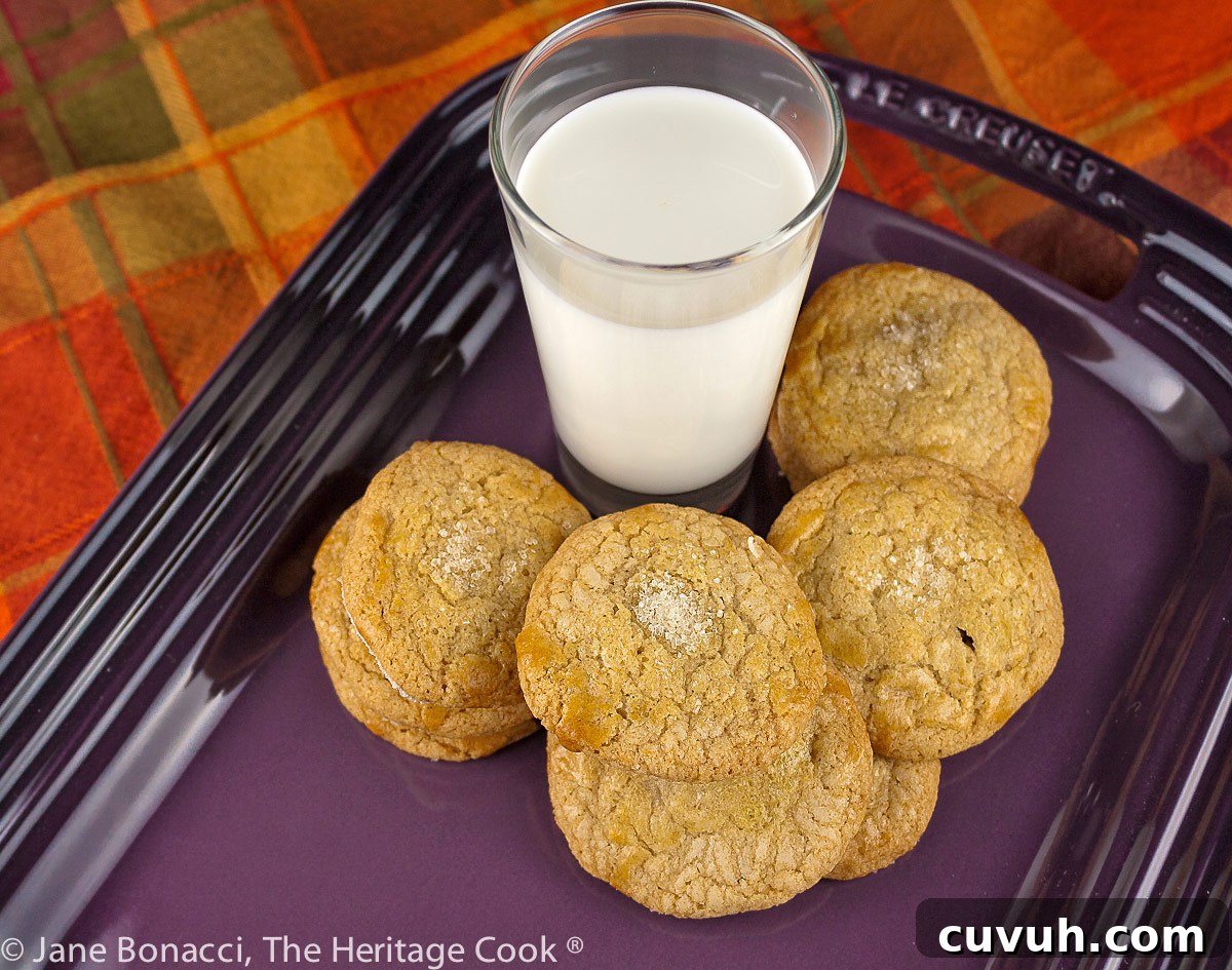 Nutella Filled Vanilla Cookies © 2022 Jane Bonacci, The Heritage Cook