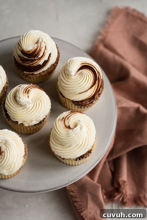 Vanilla Cupcakes with Nutella Swirl Filling and Frosting 4 img 1550 3