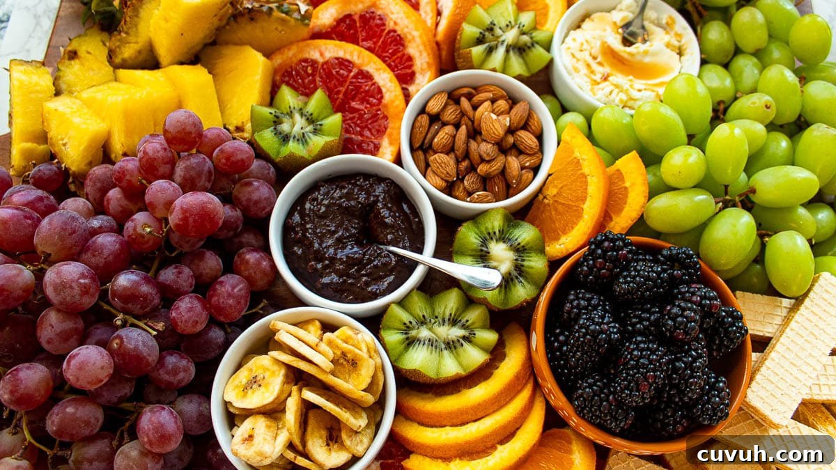Delicious Fruit Charcuterie Board Ideas for Entertaining 5 cookie charcuterie board with fruit