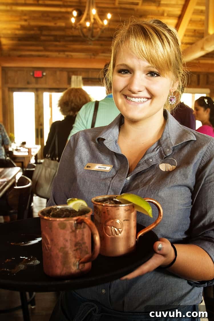Moscow mules at Greenville food festival | Kita Roberts